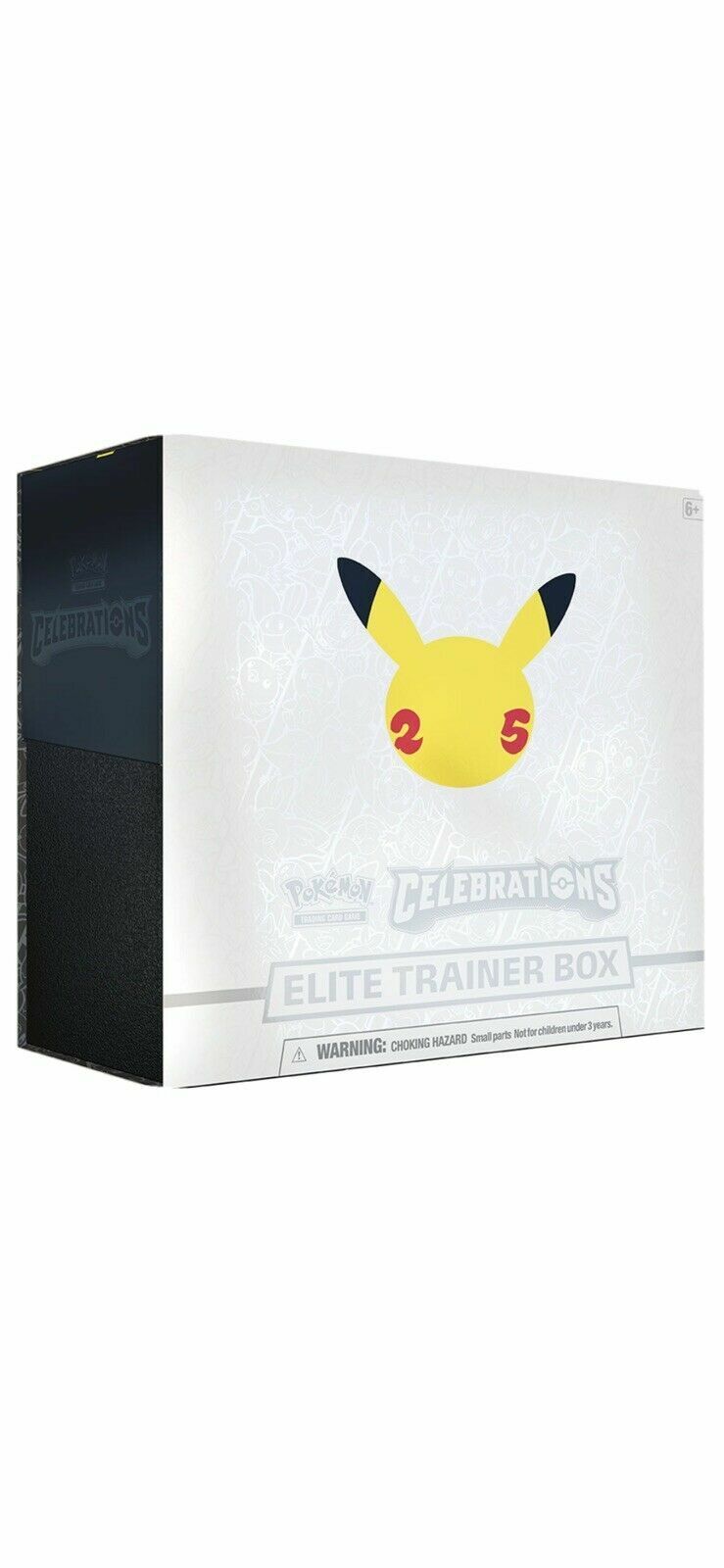 Pokemon Celebrations Elite Trainer top Box