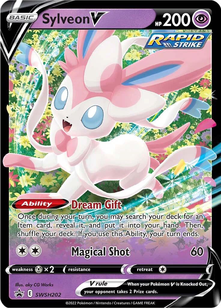 Pokemon TCG Sylveon V SWSH202 Promo