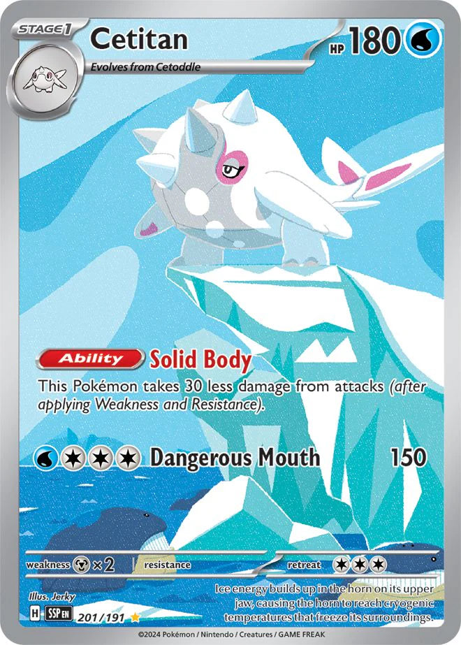 Pokemon TCG Cetitan 201/191 Surging Spark