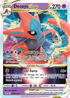 Pokemon TCG Deoxys VSTAR SWSH268 Promo