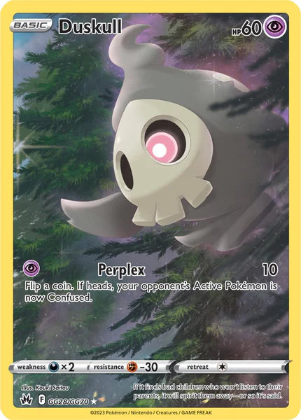 Pokemon TCG Duskull GG28/GG70 Crown Zenith