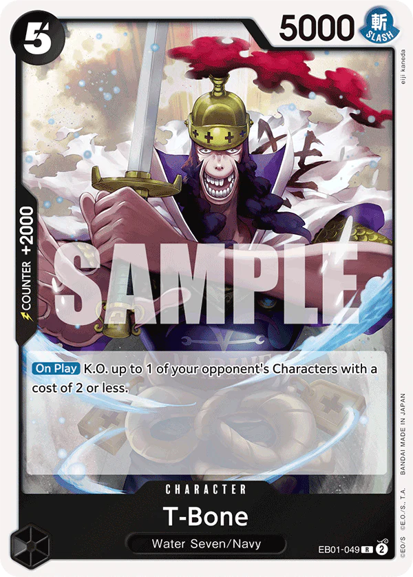 One Piece Card Game T-Bone EB01 Memorial Collection EB01-049