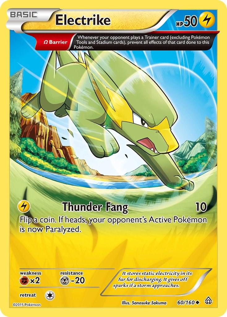 Pokemon TCG Electrike 60/160 Primal Clash