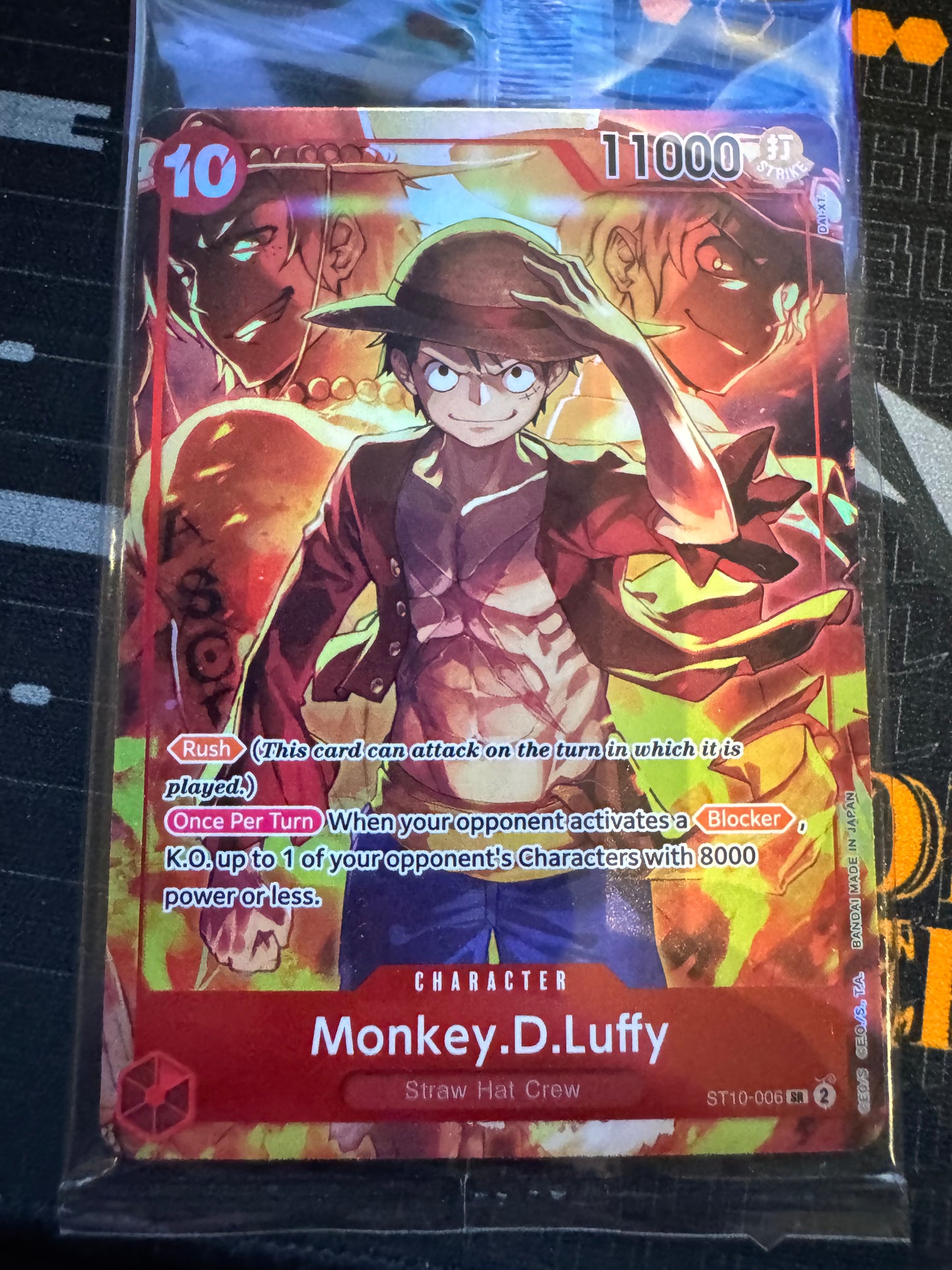 One Piece Card Game Monkey.D.Luffy ST10-006 Treasure Booster Set