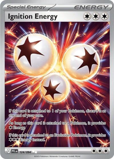 Pokemon TCG Ignition Energy 124/094 Phantasmal Flames
