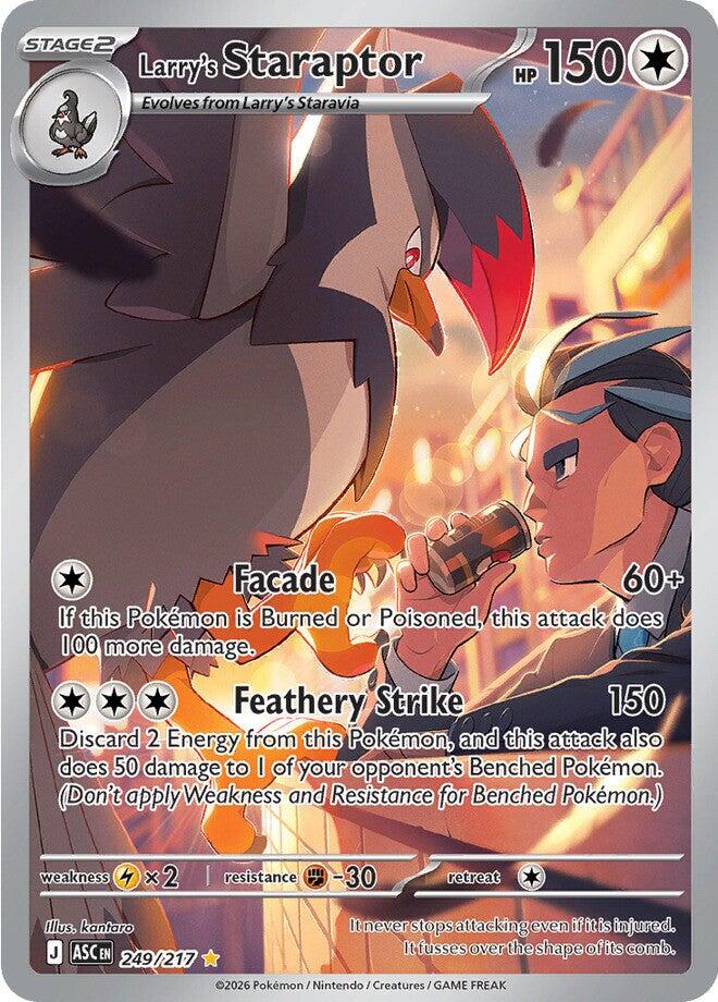 Pokemon TCG Larry's Staraptor 249/217 Ascended Heroes