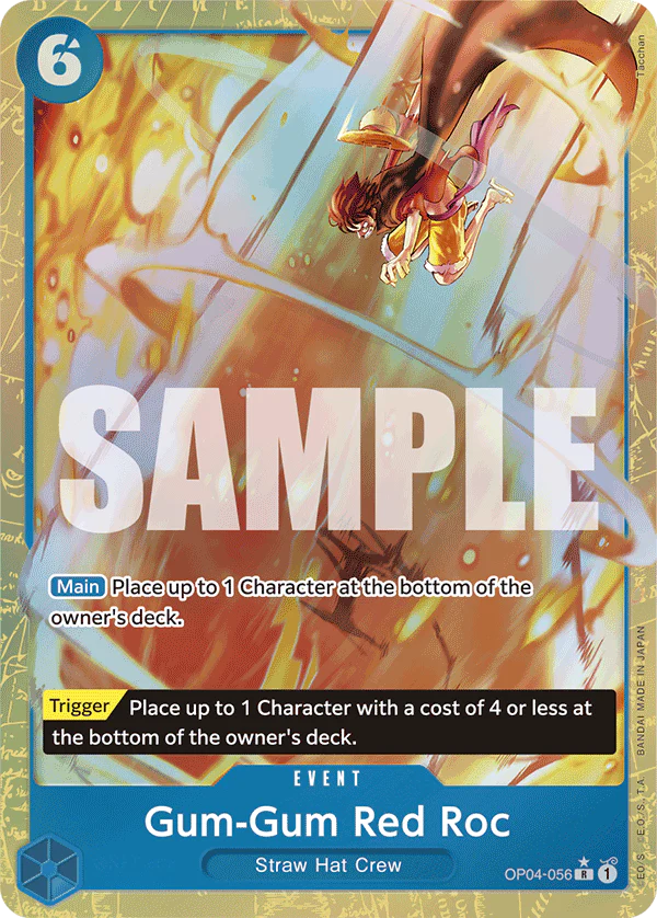 One Piece Card Game Gum-Gum Red Roc PRB01 Premium Booster Box OP04-056 2Sis Collectibles One Piece Card Game Gum-Gum Red Roc PRB01 Premium Booster Box OP04-056 2Sis Collectibles