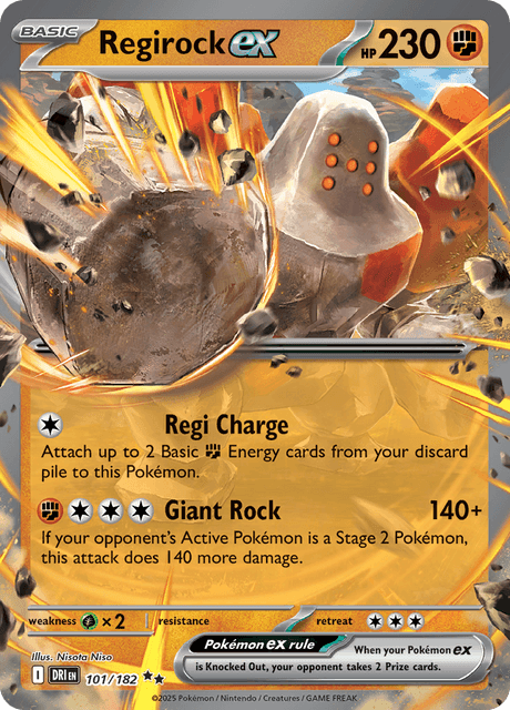 Pokemon TCG Regirock 101/182 Destined Rivals