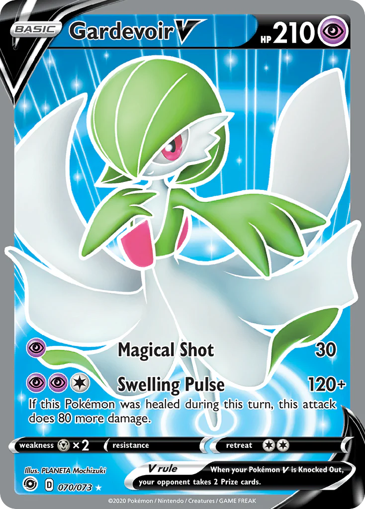 Pokemon TCG Gardevoir V 070/073 Champions Path