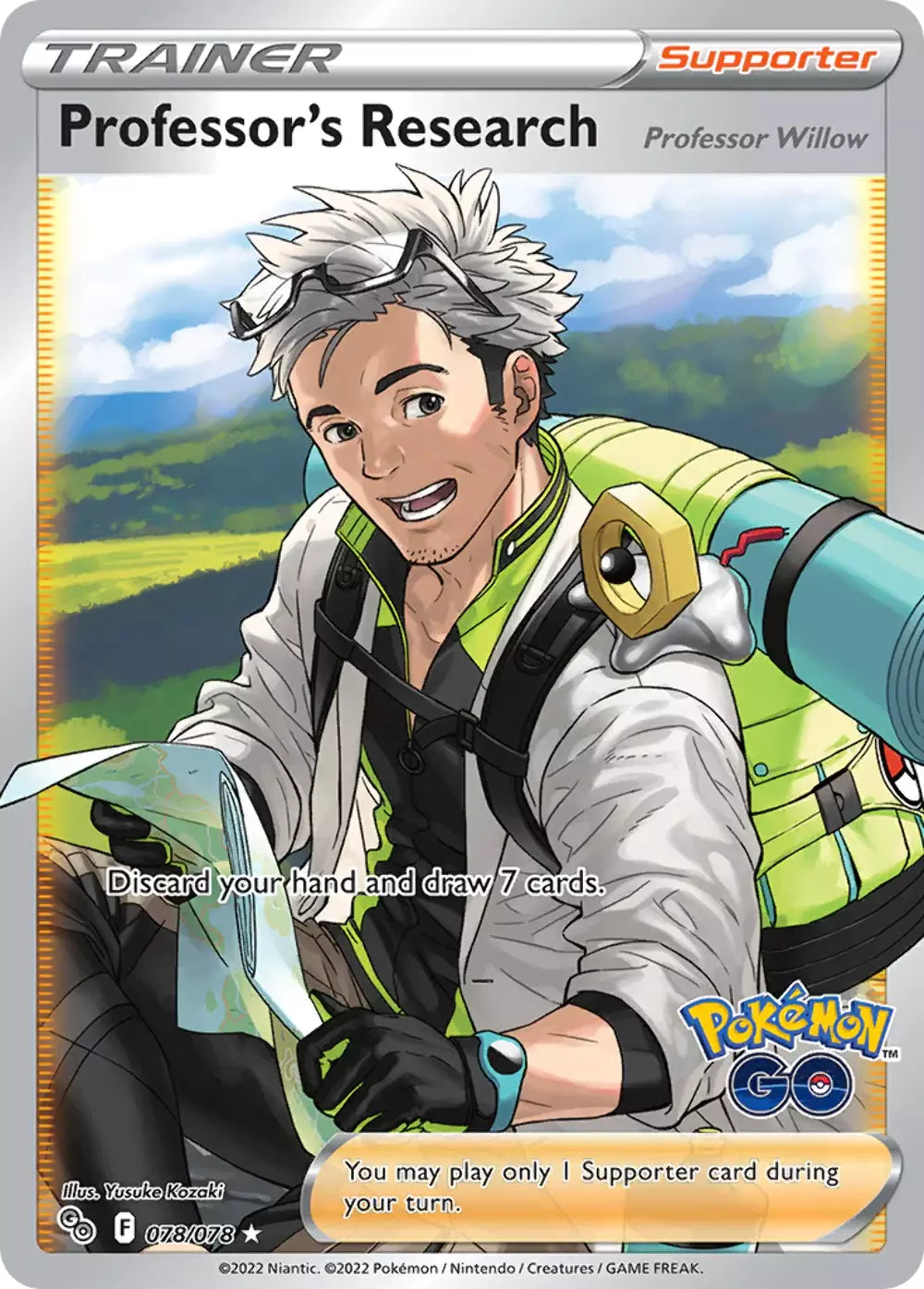 Pokemon TCG Professor's Research 078/078 Pokemon GO