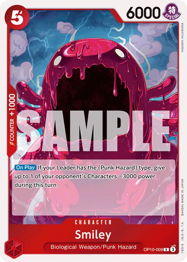 One Piece Card Game Smiley OP10 Royal Blood OP10-009