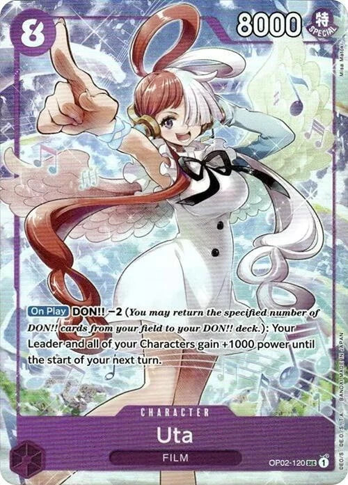 One Piece Card Game Uta OP02 Premium Card Collection Uta OP02-120