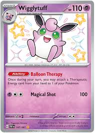 Pokemon TCG Wigglytuff 147/091 Paldean Fates