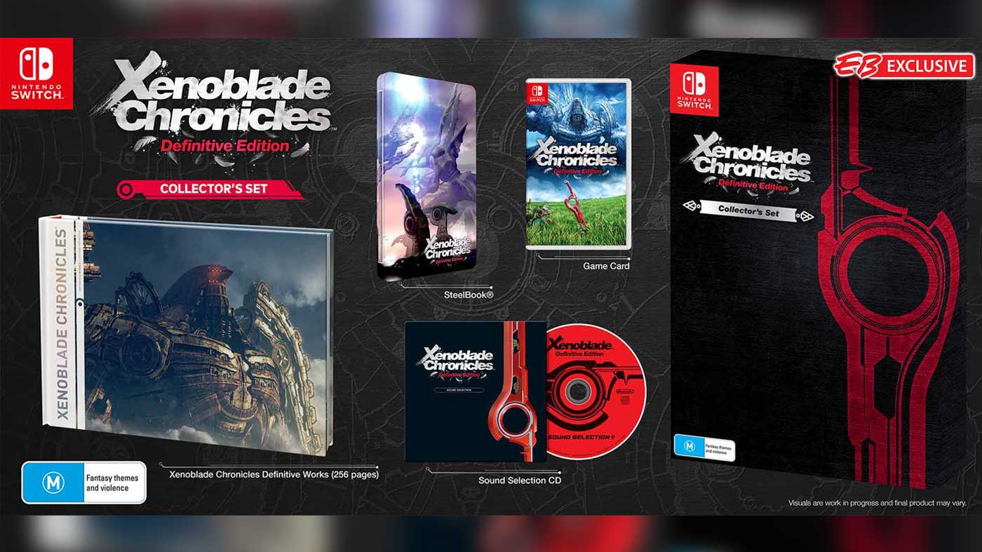 Nintendo Switch Xenoblade Chronicles Definitive Edition Collectors Set