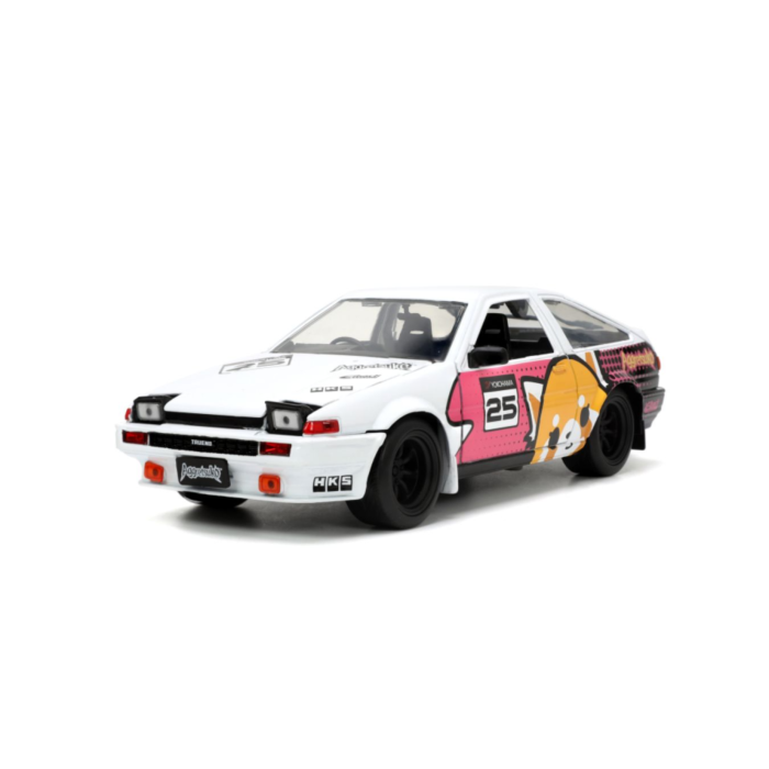 Goods Toyota AE86 & Aggretsuko Diecast 1:24 Scale Figure