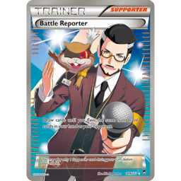 Pokemon TCG Battle Reporter Full Art Trainer 109/111 Furious Fists