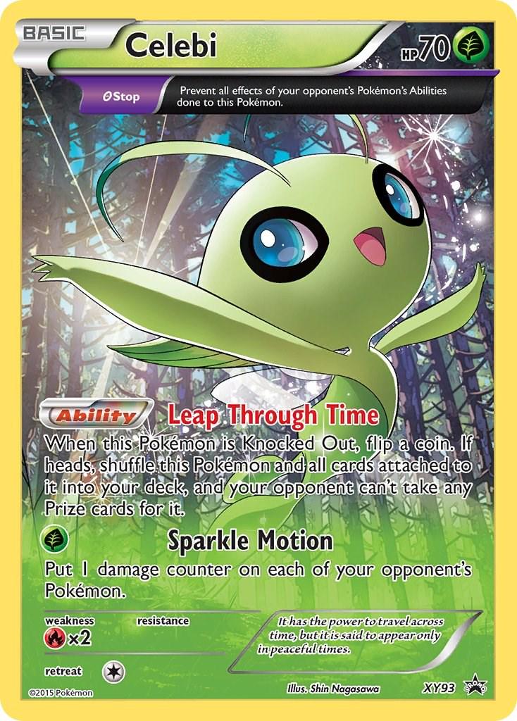 Pokemon TCG Celebi XY93 Promo