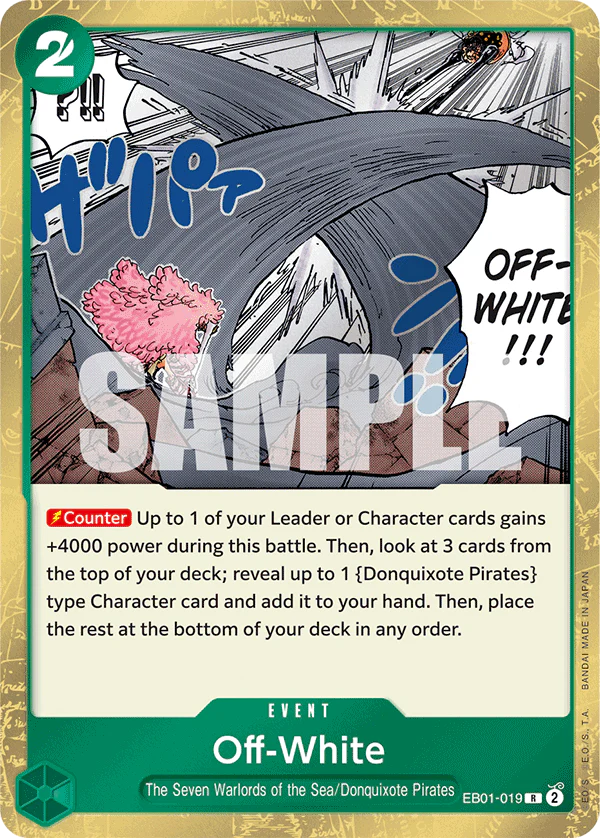 One Piece Card Game Off-White EB01 Memorial Collection EB01-019