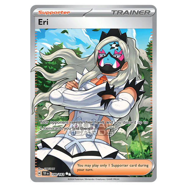 Pokemon TCG Eri Full Art Trainer 199/162 Temporal Forces