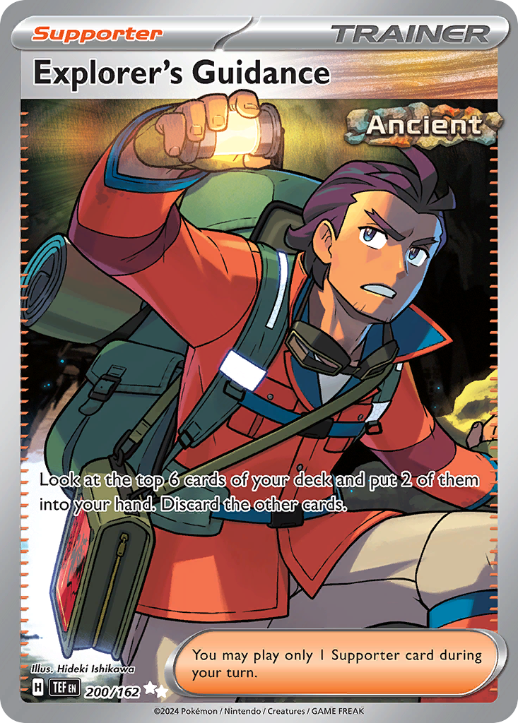 Pokemon TCG Explorer's Guidance 200/162 Temporal Forces 2Sis Collectibles Pokemon TCG Explorer's Guidance 200/162 Temporal Forces 2Sis Collectibles