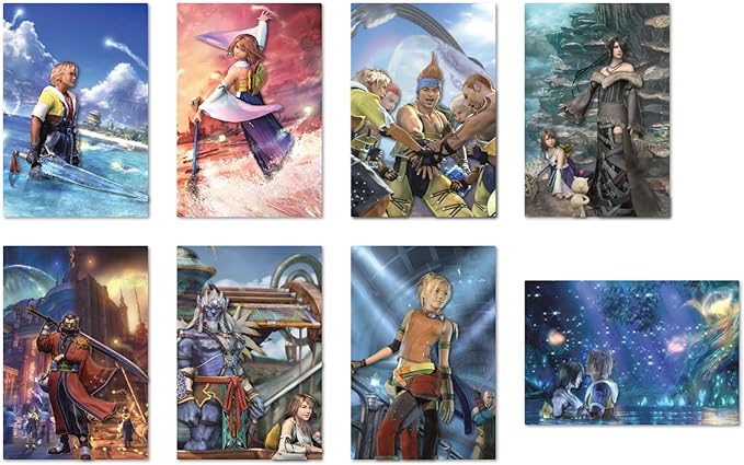 Goods Final Fantasy X Clear Visual Card Set - 2Sis Collectibles