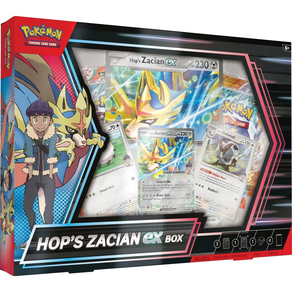 Pokemon TCG Hop's Zacian EX Box