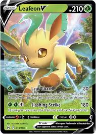 Pokemon TCG Leafeon V 013/159 Crown Zenith