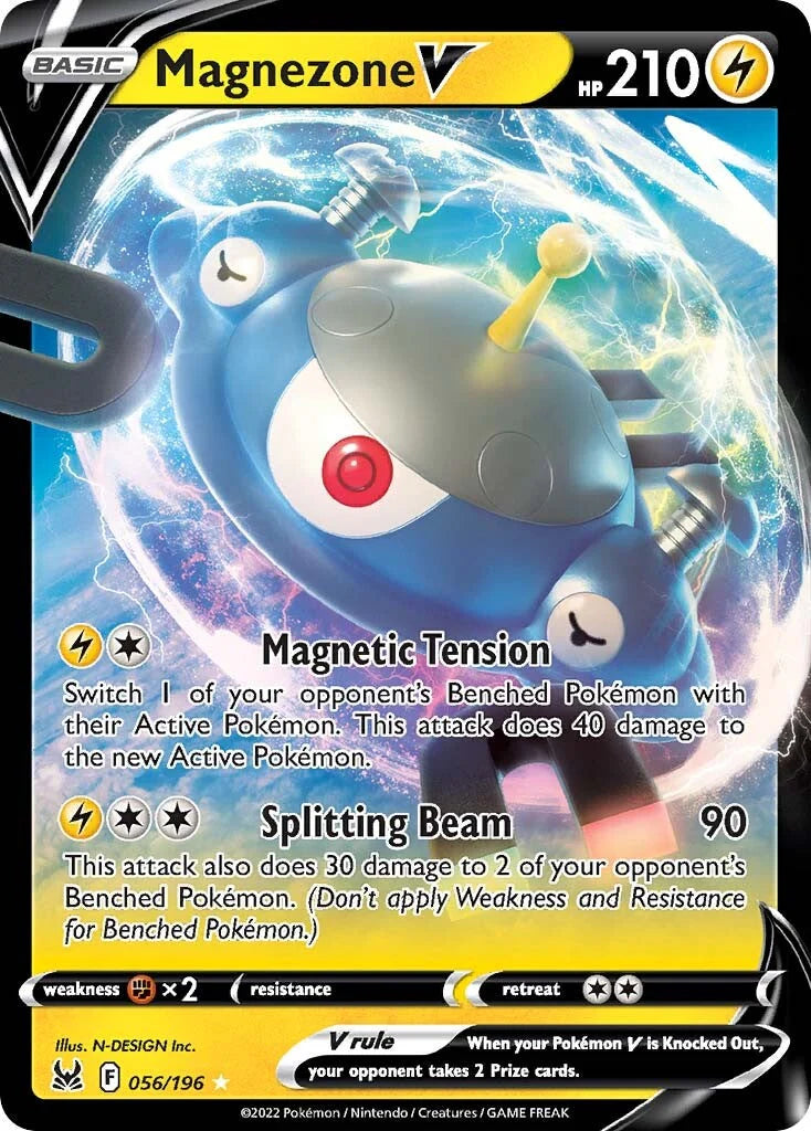 Pokemon TCG Magnezone V 056/196 Lost Origin
