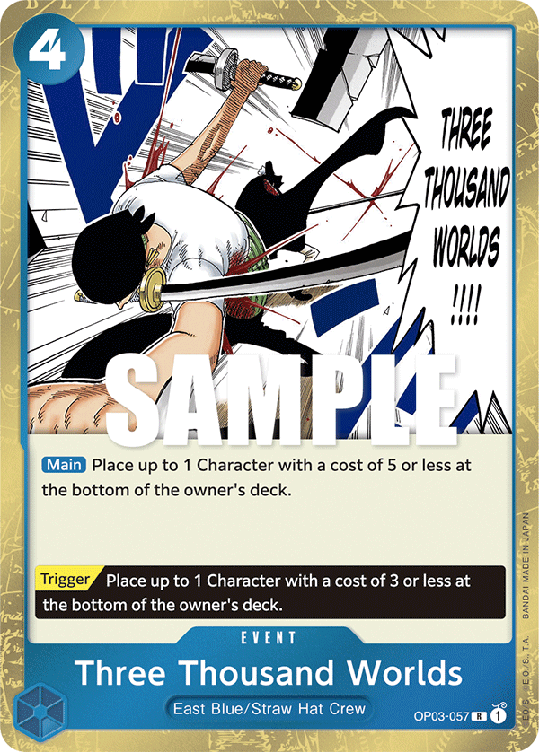 One Piece Card Game Three Thousand Words OP03 Pillars Of Strength OP03 2Sis Collectibles One Piece Card Game Three Thousand Words OP03 Pillars Of Strength OP03 2Sis Collectibles