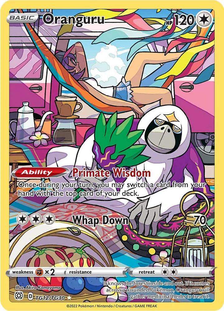 Pokemon TCG Oranguru TG12/TG30 Brillient Sta