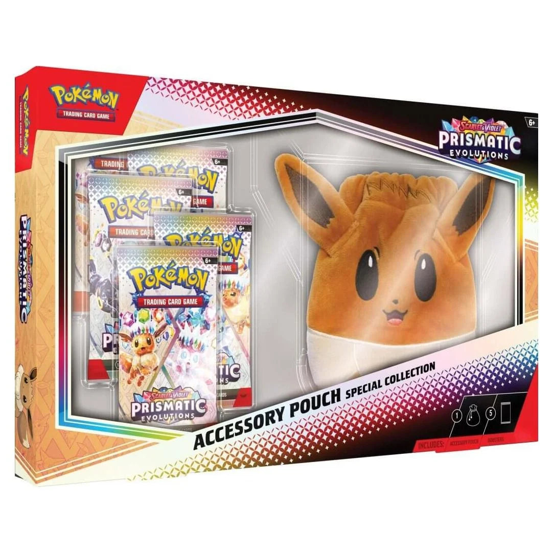 Pokemon TCG Prismatic Evolutions Accessory Pouch