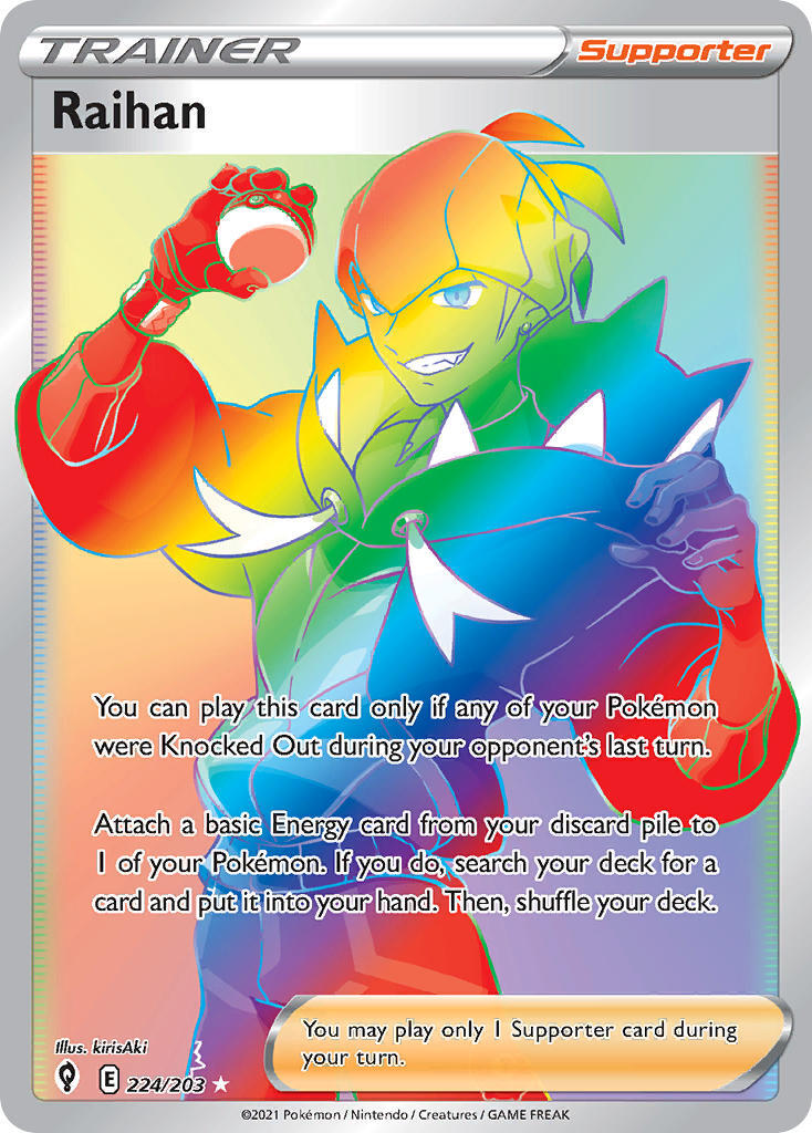 rainbow trainer pokemon card list 5 Full Art Lot - X1 Secret Rare, X4 Full Art Etched Cards Pokemon TCG Raihan Rainbow Full