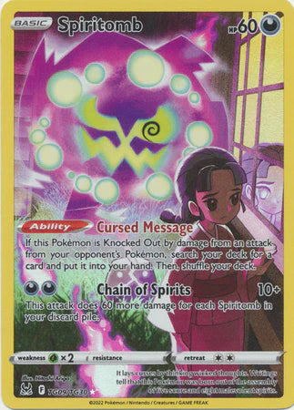 Pokemon TCG Spiritomb TG09/TG30 Lost Origin