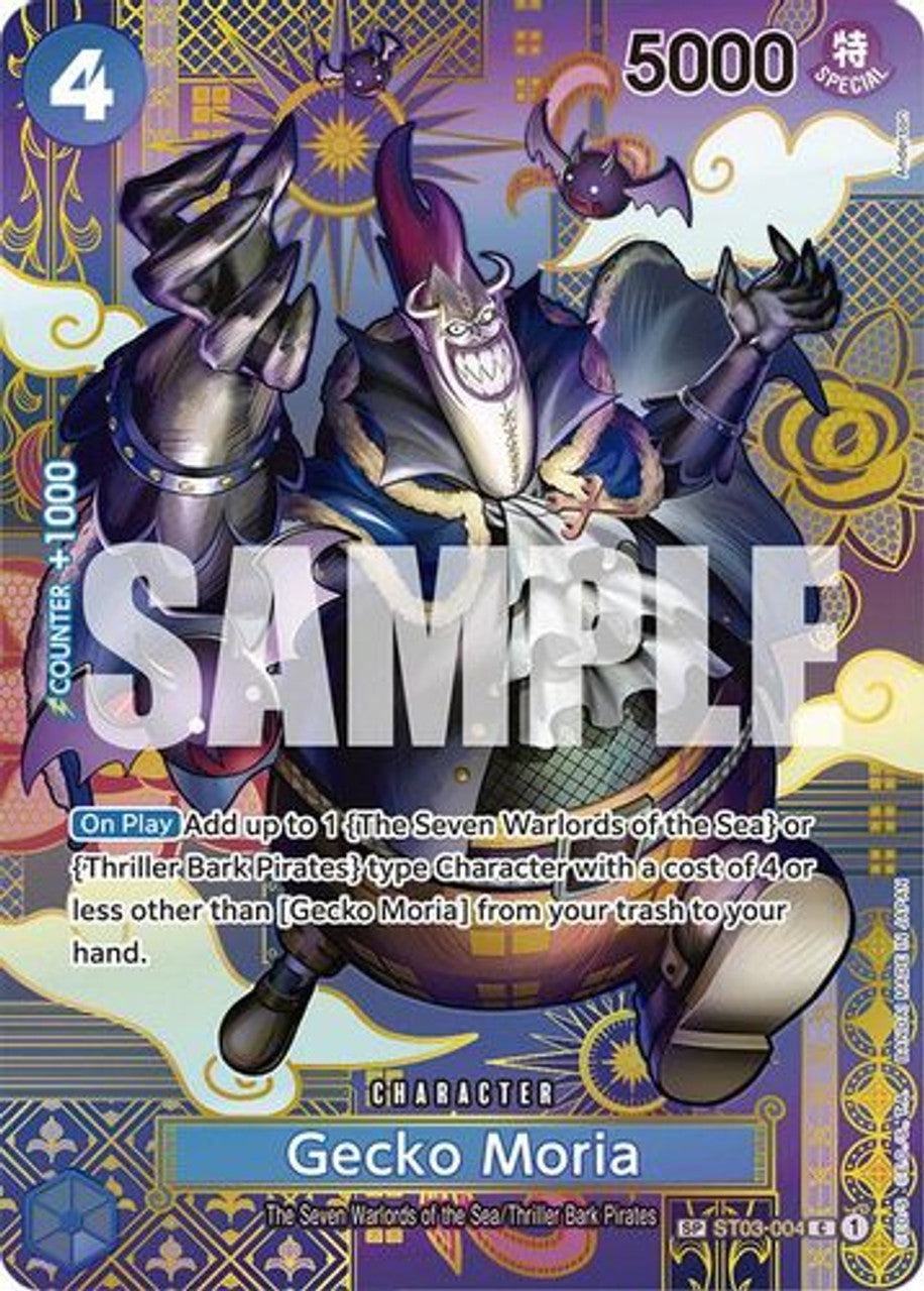 One Piece Card Game Gecko Moria OP08 Two Legends ST03-004