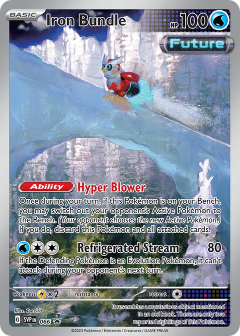 Pokemon TCG Iron Bundle SVP066 Promo