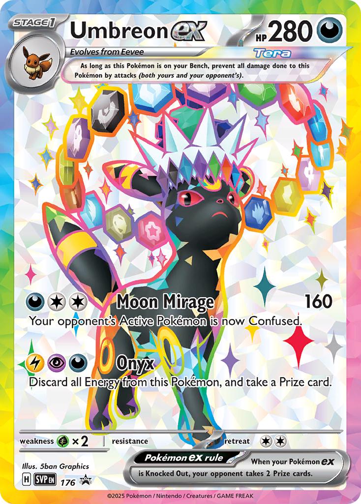Pokemon TCG Umbreon EX SVP176 Promo