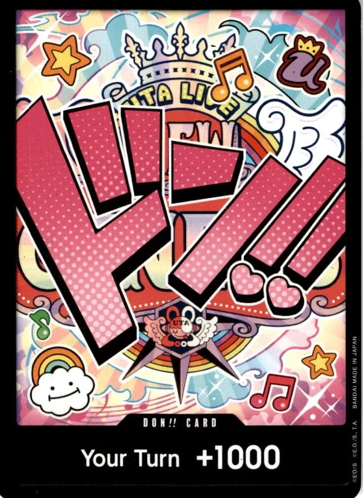 One Piece Card Game Uta DON! PRB01 Premium Booster Box