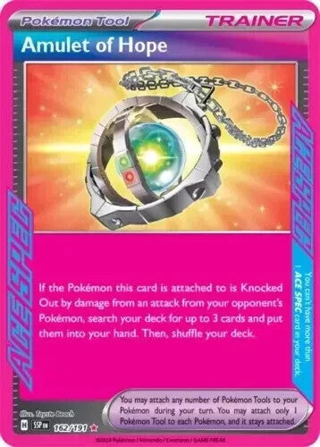 Pokemon TCG Amulet Of Hope 162/191 Surging Spark