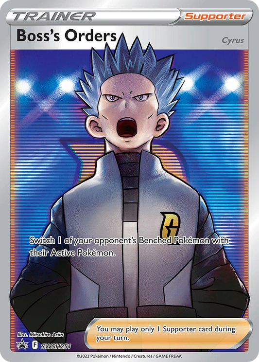 Pokemon TCG Boss's Order SWSH251 Promo