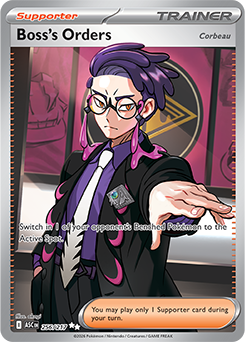 Pokemon TCG Boss's Orders 256/217 Ascended Heroes