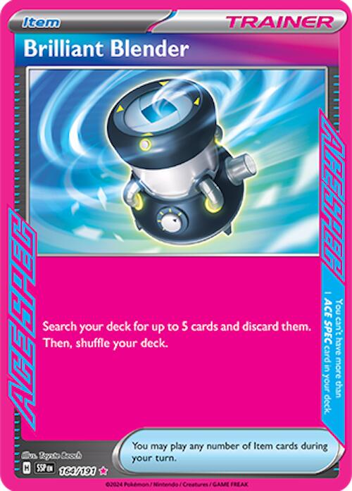 Pokemon TCG Brilliant Blender 164/191 Surging Sparks