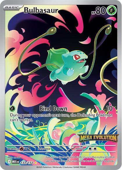 Pokemon TCG Bulbasaur 133/132 Promo