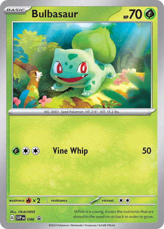 Pokemon TCG Bulbasaur SVP046 Promo