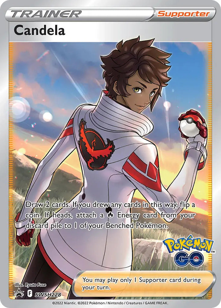 Pokemon TCG Candela Full Art Trainer SWSH228 Promo