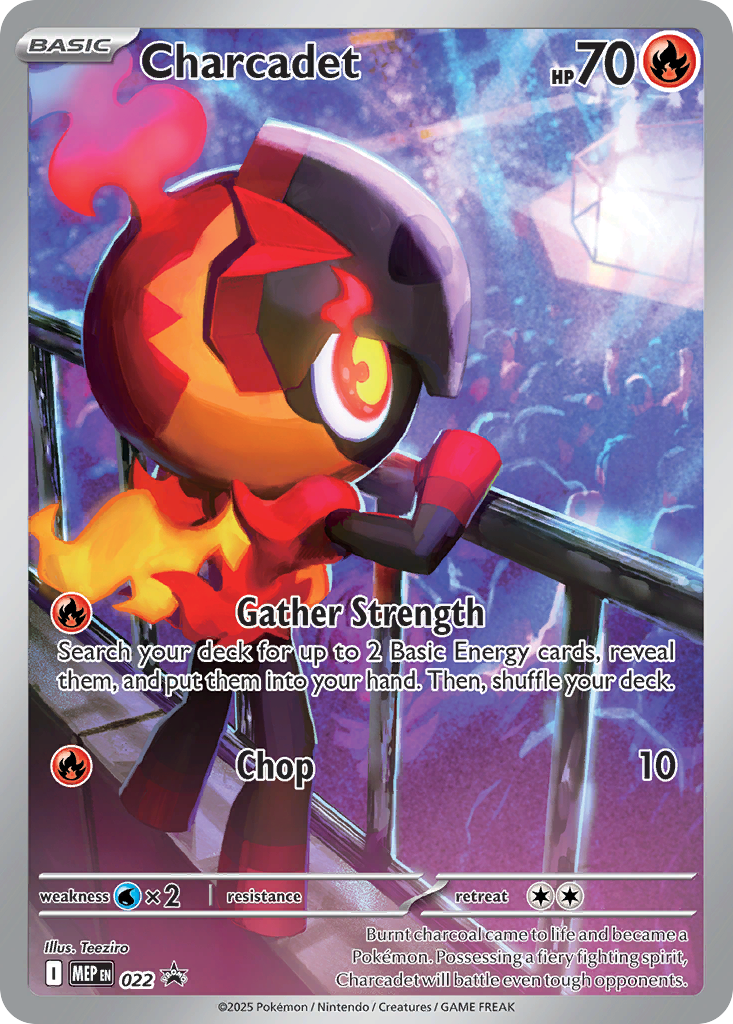 Pokemon TCG Charcadet MEP022 Promo
