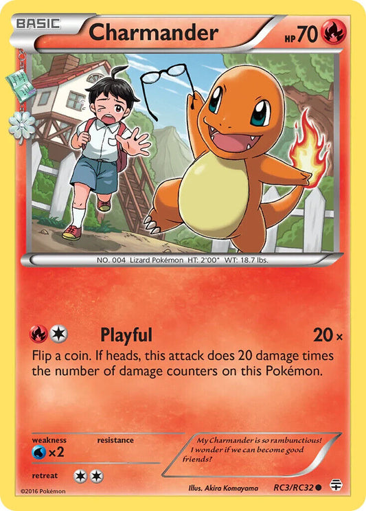 Pokemon TCG Charmander RC3/RC32 Generation