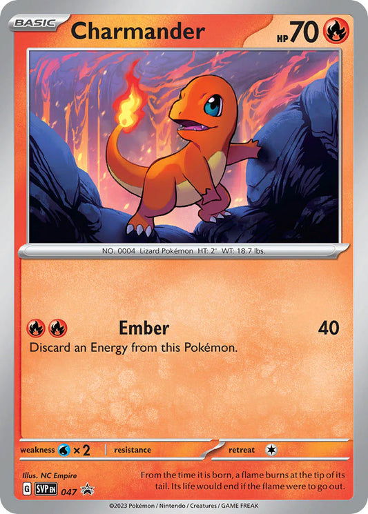 Pokemon TCG Charmander SVP047 Promo
