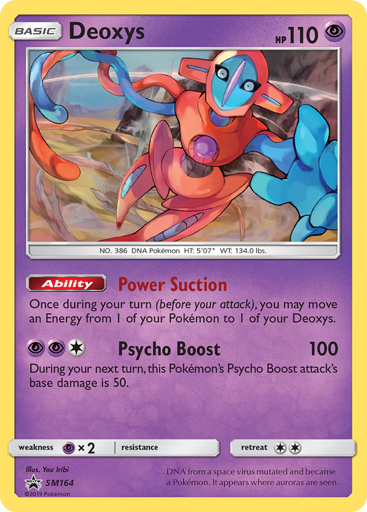 Pokemon TCG Deoxys SM164 Promo