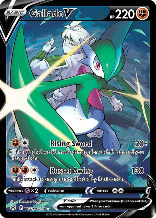 Pokemon TCG Gallade V TG19/TG30 Lost Origin