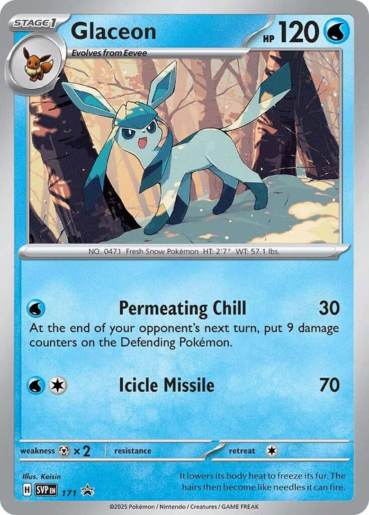 Pokemon TCG Glaceon SVP171 Promo